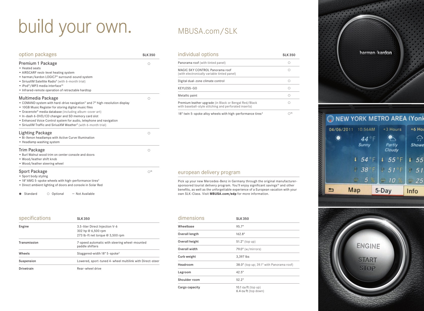 2012 Mercedes-Benz SLK Brochure Page 20